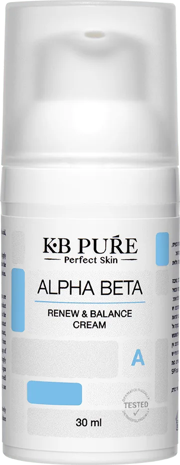 תכשיר לחידוש ואיזון העור - ALPHA BETA CREAM