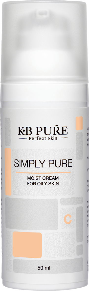 קרם לחות לעור צעיר מעורב עד שמן - SIMPLY PURE FOR OILY SKIN